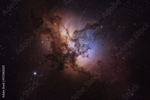 Brilliant nebulae, interste...
