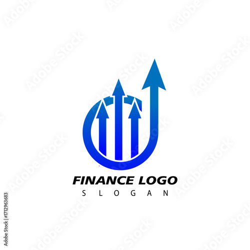 Finance and Accounting Logo Design Vector