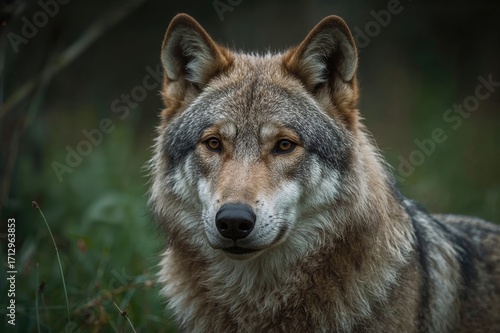 Mesmerizing close-up shot o...