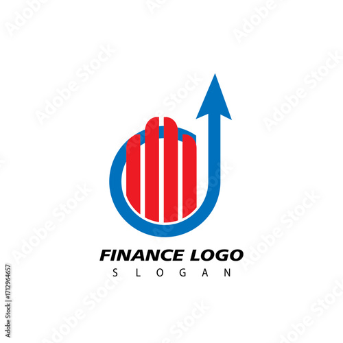 Finance and Accounting Logo Design Vector