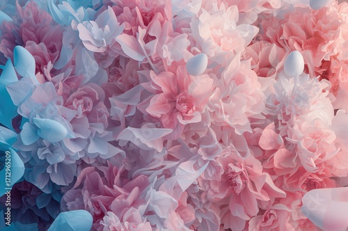 Abstract surreal backdrop s...
