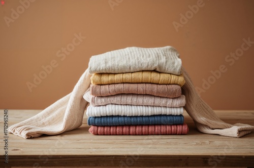 Pile of everyday sweaters p...
