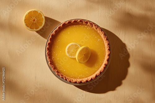 Delicious citrus tart resti...