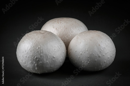 Close-Up of Three Fresh Whi...