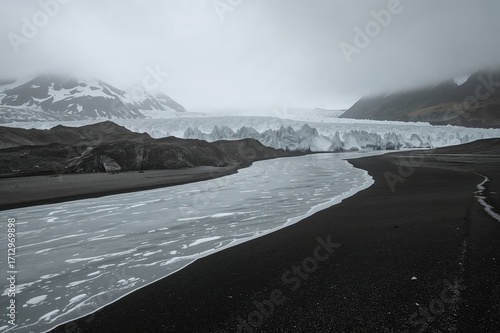 Breathtaking black and whit...