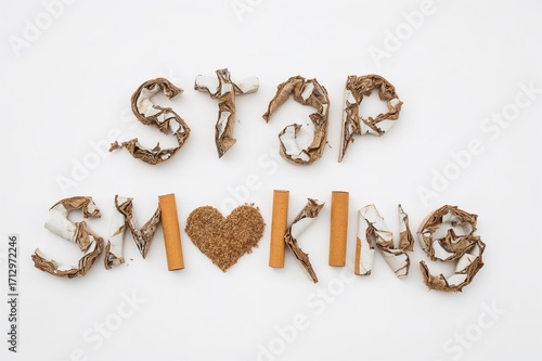 Quit smoking crafted from s...