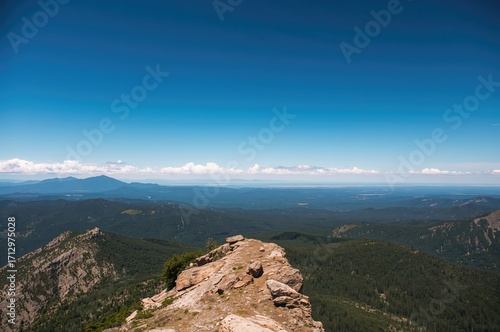 A panoramic view from the p...