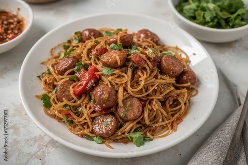 Spicy Chinese Sausage Salad...