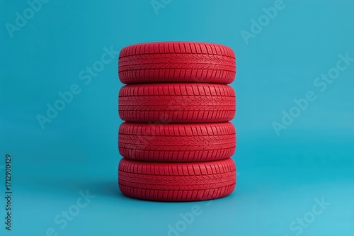 Four brand-new red winter c...