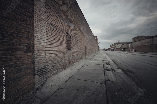 Urban grunge setting featur...