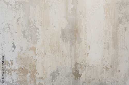 The wall appears filthy.