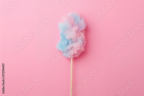 Cotton candy displayed from...