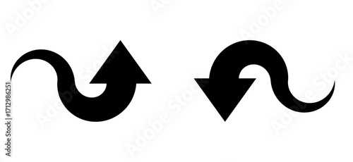 Solid day and night icon, sun and moon overlapping, filled style, symbol of time, cycle, duality, or balance.