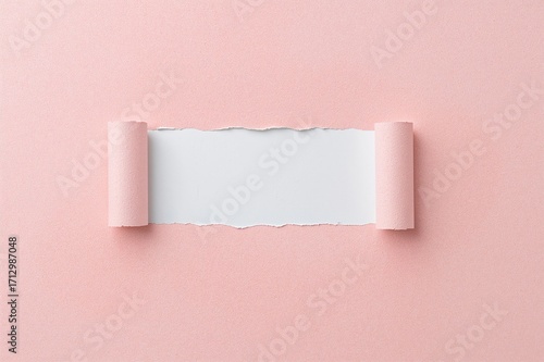 Ripped sheet featuring a ce...