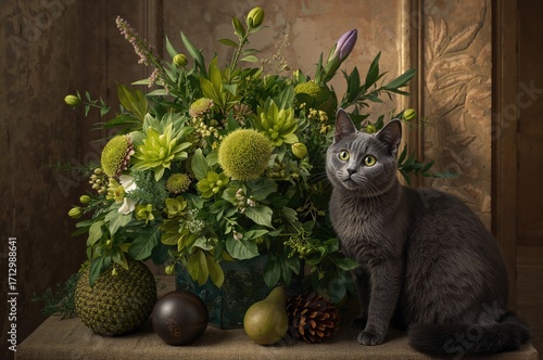Elegant floral arrangement ...