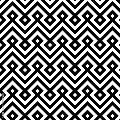abstract geometric seamless pattern