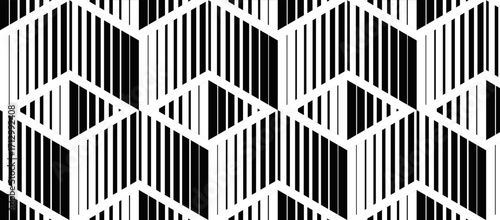 abstract geometric seamless pattern