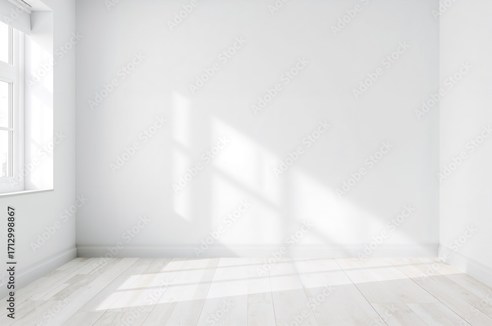 Fototapeta premium Minimalist Interior Design for Empty Spaces