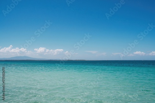 Wallpaper Mural Crystal Clear Skies and Ocean Blue Waters Torontodigital.ca