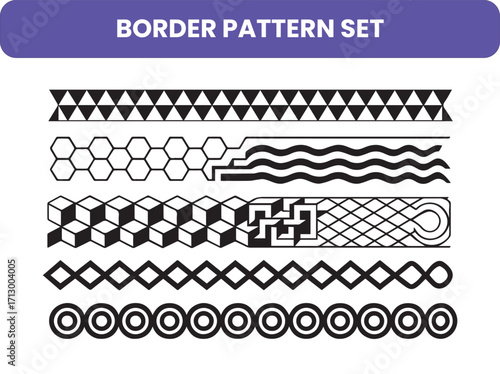 Bohemian Border Pattern Collection