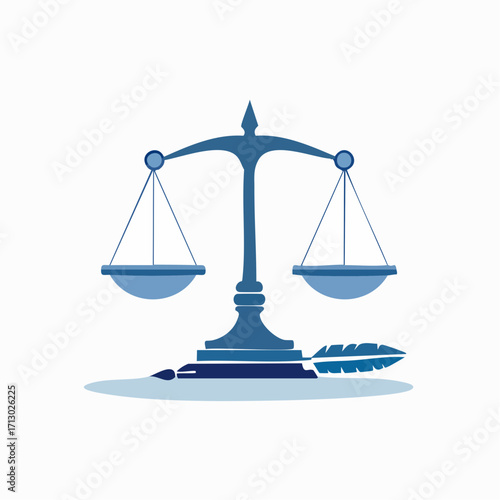 Illustration of Justice and Legal Representation Symbolizing Fairness and Legal Decisions
