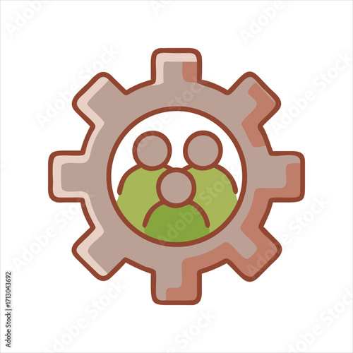 Teamwork and collaboration concept