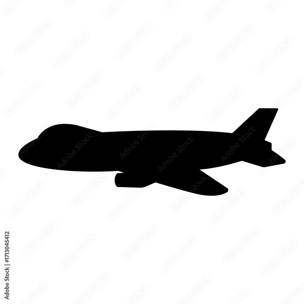 Obraz premium Cute Plane cartoon. vector illustration