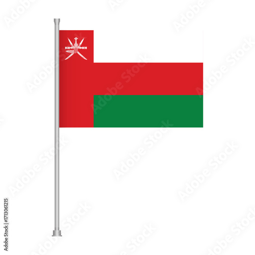 Download high resolution image of the national banner of oman for graphic design and web use today