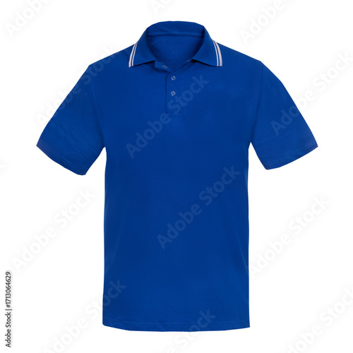Blue t-shirt isolated