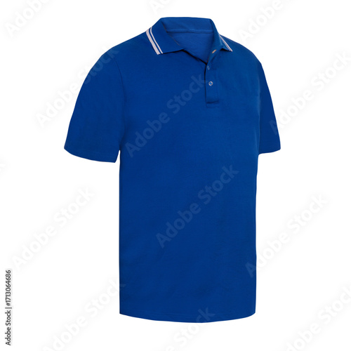 Blue t-shirt isolated