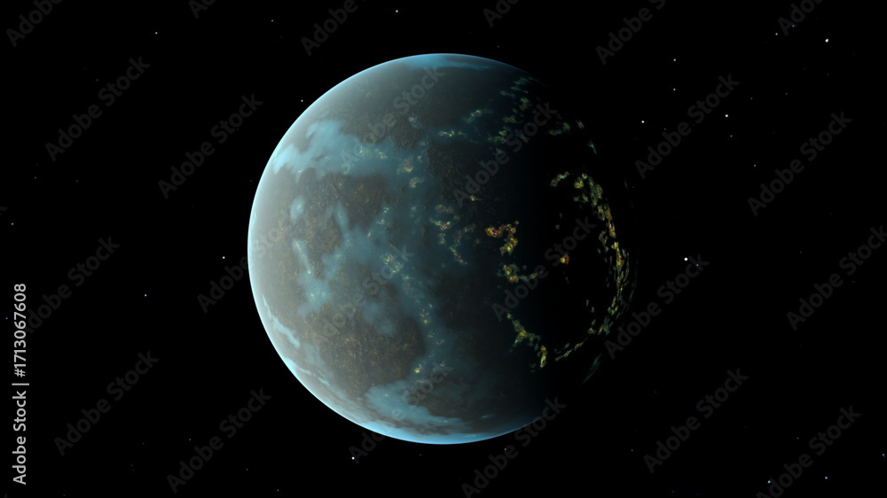 Fototapeta premium 惑星 3DCGレンダリング