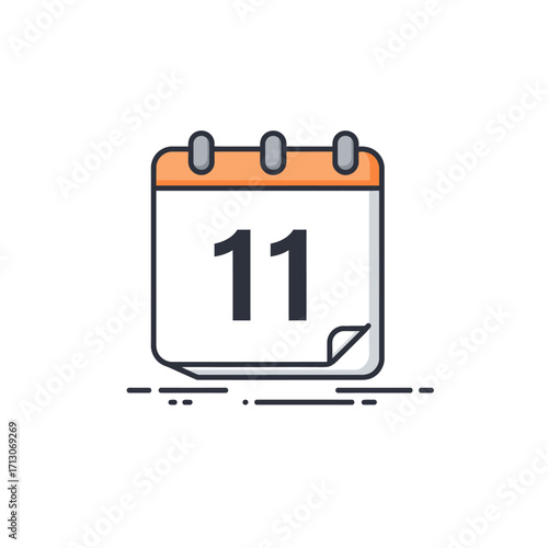 Calendar Symbol Icon Vector Illustration  A Simple Design for Scheduling and Organization