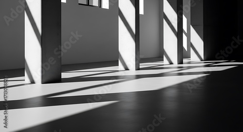 Interior Architecture Sunlight Shadows.