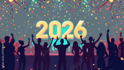 Festive 2026 New Year Celebration Party