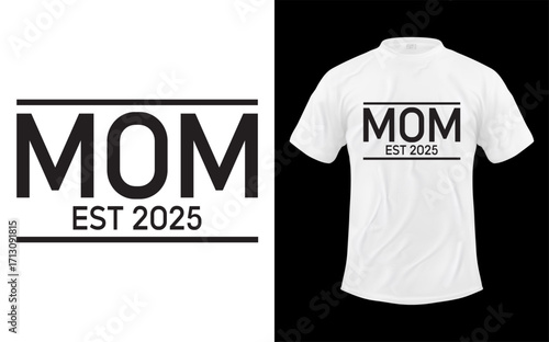 Celebrate the journey of motherhood with this promoted to mom 2025 design perfect for new mothers and mother s day gifts featuring a heartwarming sentiment for the year ahead