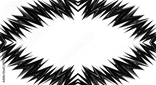 Wallpaper Mural Elegant black and white floral frame design for invitations, announcements, and creative projects Torontodigital.ca