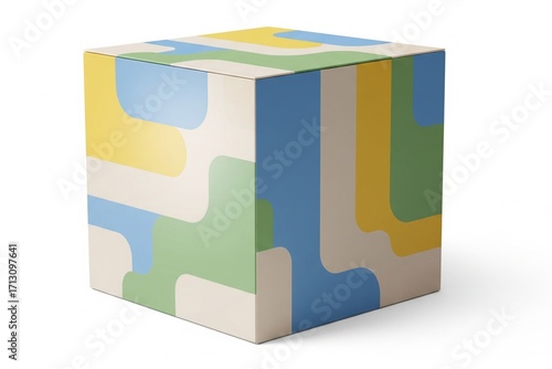 Stylish Collectible Box with Soft Color Palette