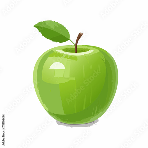 Grüner Apfel