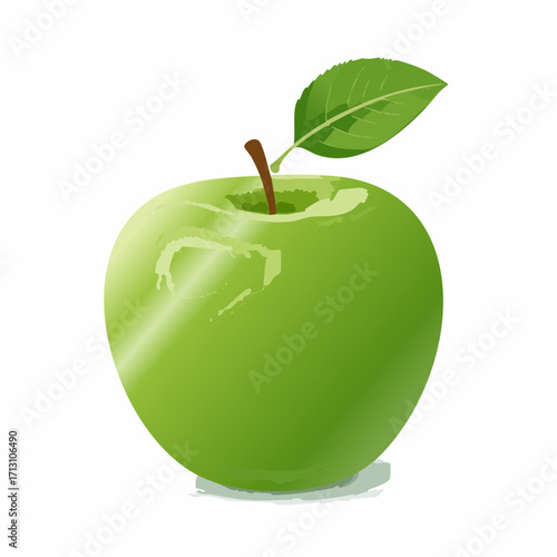Grüner Apfel