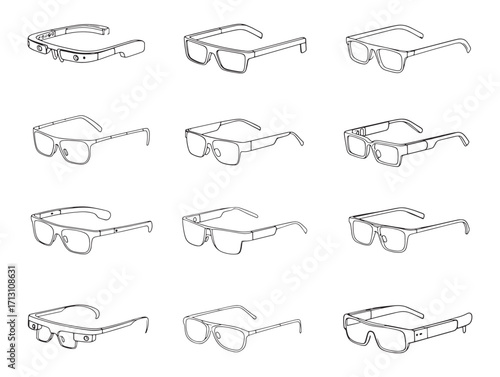 AR glasses ultra minimalist wearable line