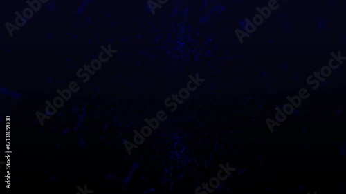Animated background with glowing particles