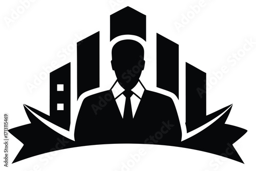 company vector icon silhouette