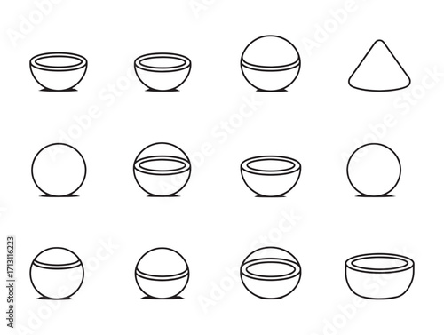 Bosu ball fitness minimalist gym equipment