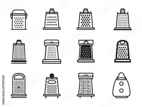 Box grater ultra minimalist food preparation