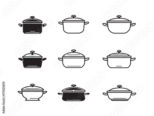 Casserole dish culinary minimalist ovenware utensil design