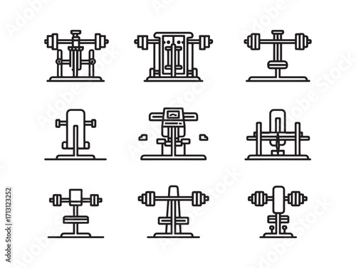 Chest fly machine ultra minimalist design
