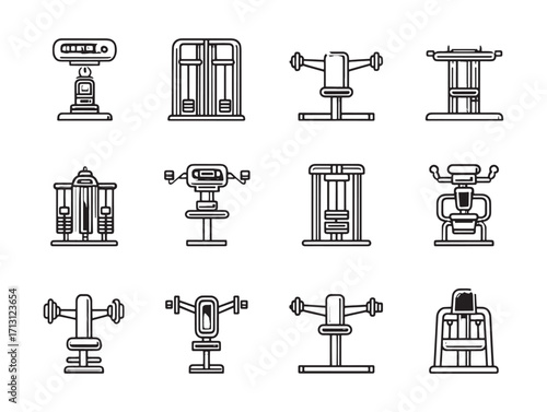 Chest fly machine ultra simple equipment
