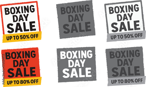 Boxing Day Sale Promotion with Discount Offers.