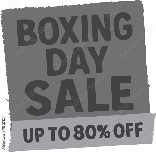 Boxing Day Sale Up To 80 Percent Off.