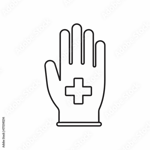 Hand sanitizer icon against white background is depicted in this clear illustration. Hand sanitizer symbol for protection, cleaning, and safety is an element for medical designs.